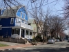 Maisons dans la banlieue de Boston