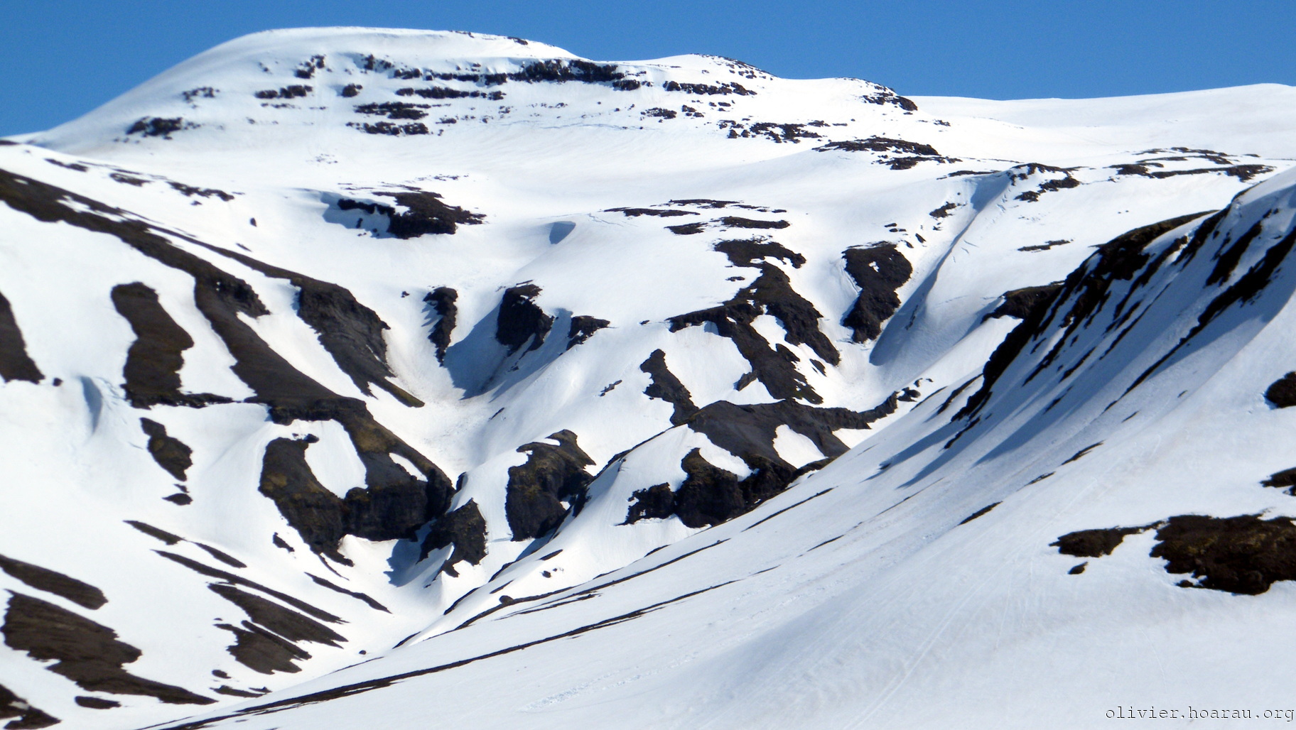 Contrefort du glacier Langjökull